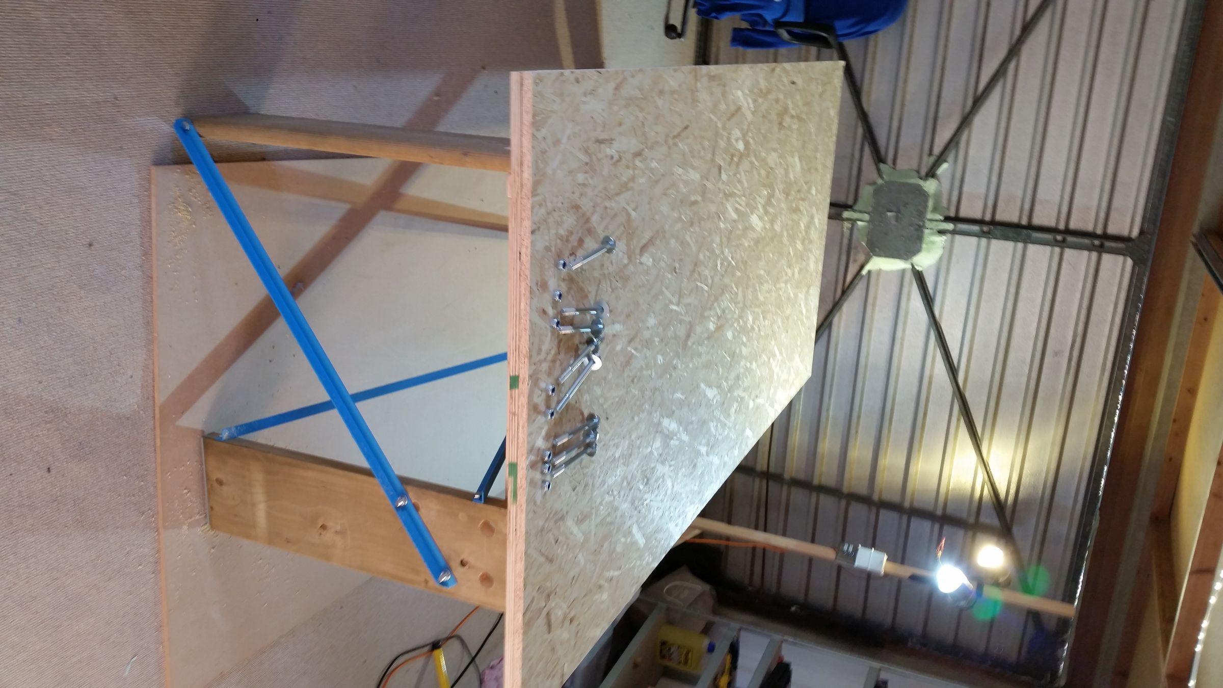 Table with 2 layers in position (plywood and OSB).jpg