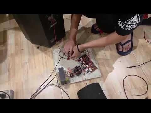 Testing and Troubleshooting of the Reconstructed BJT Stereo Power Amplifier