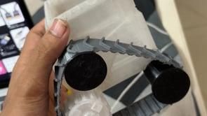 Testing the treads