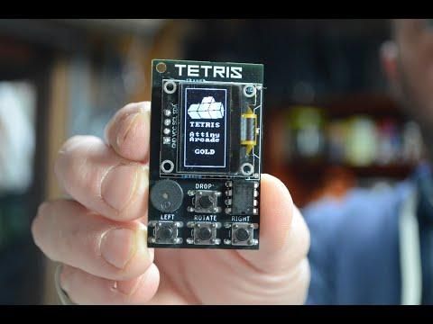 Tiny Tetris - an ATtiny85 Build