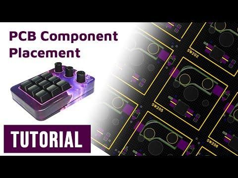 Tutorial - Custom DIY Keyboard Design and Build | Part 3: PCB - Component Placement