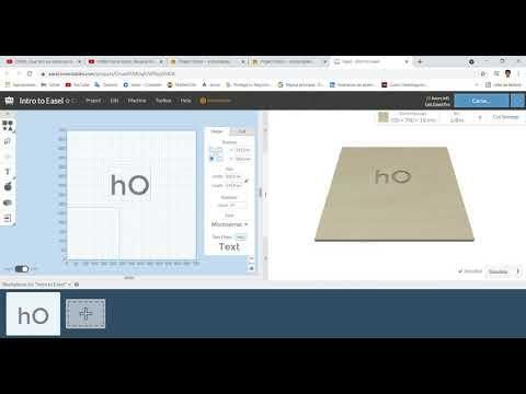 Tutorial r&aacute;pido de Easel para el proyecto MESA CNC