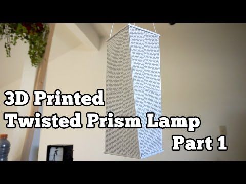 Twisted Prism Lamp, Part 1 | Barb Makes Things #18