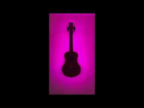 Ukulede WS2812b LED install on a Ukulele