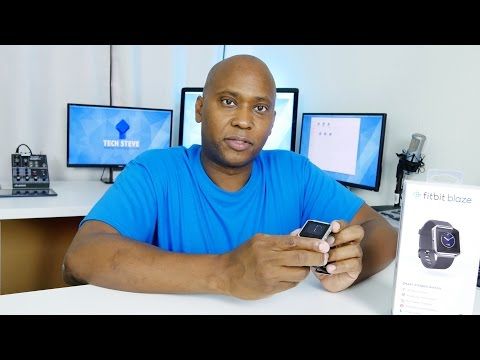 Unboxing and Setting Up A Fitbit Blaze