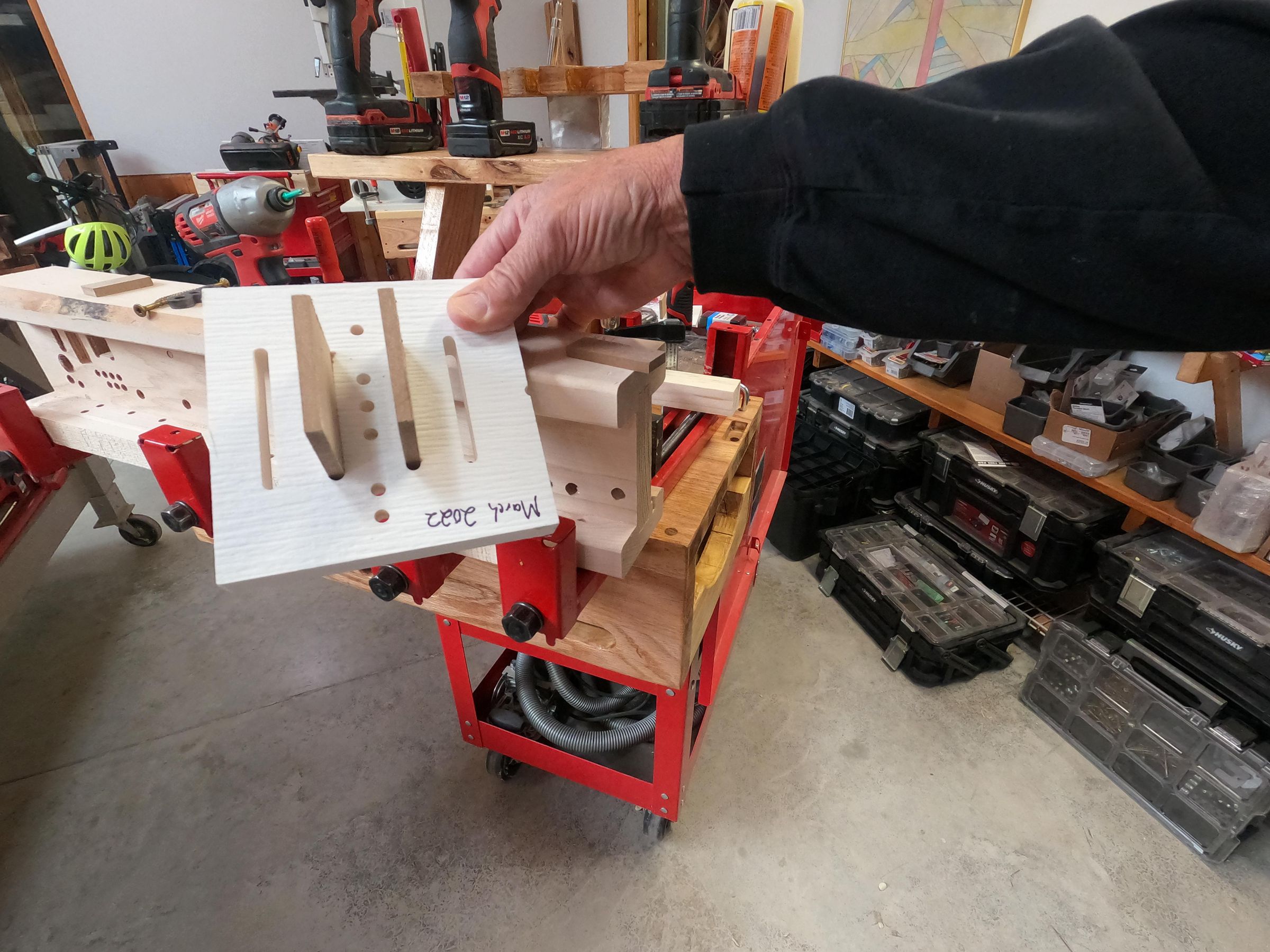 Using Template to Mount Tenons (2).JPG
