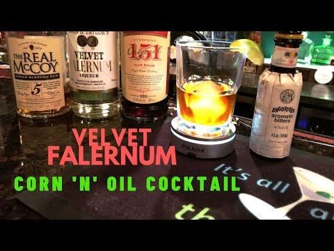 Velvet Falernum | Corn n' Oil Cocktail |Its all about the Cocktail | Ray O'Brien | simple cocktails