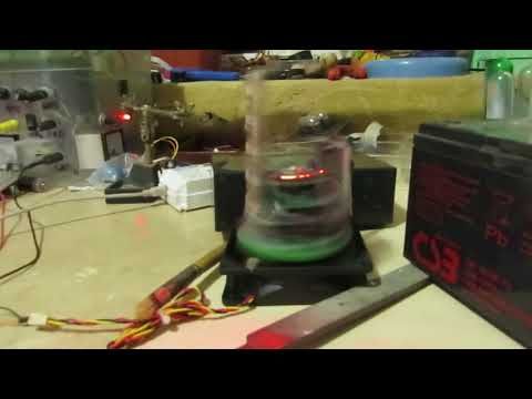 WS2811 RGB POV display: final video.