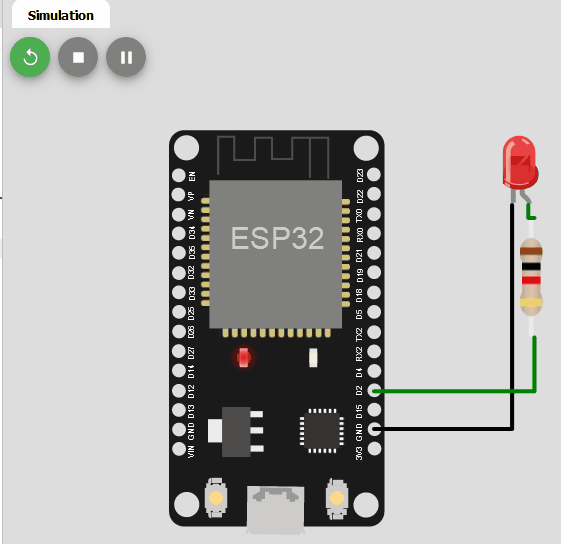 Wokwi-Arduino-BlinkLED-ESP32-Simulator.gif