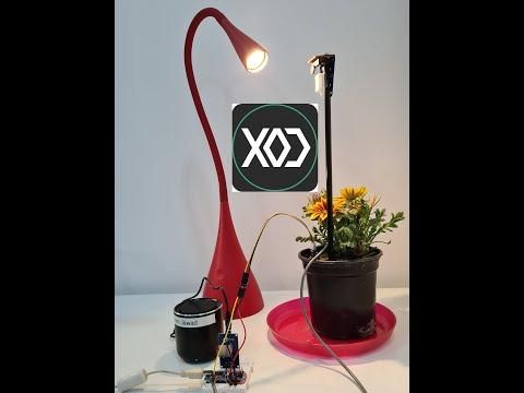 XOD Coding Part For "Let your Plant talk" Circuit