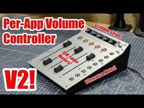 You Had a LOT To Say About my Motorized-Fader PC Volume Mixer Project... So Here's V2!