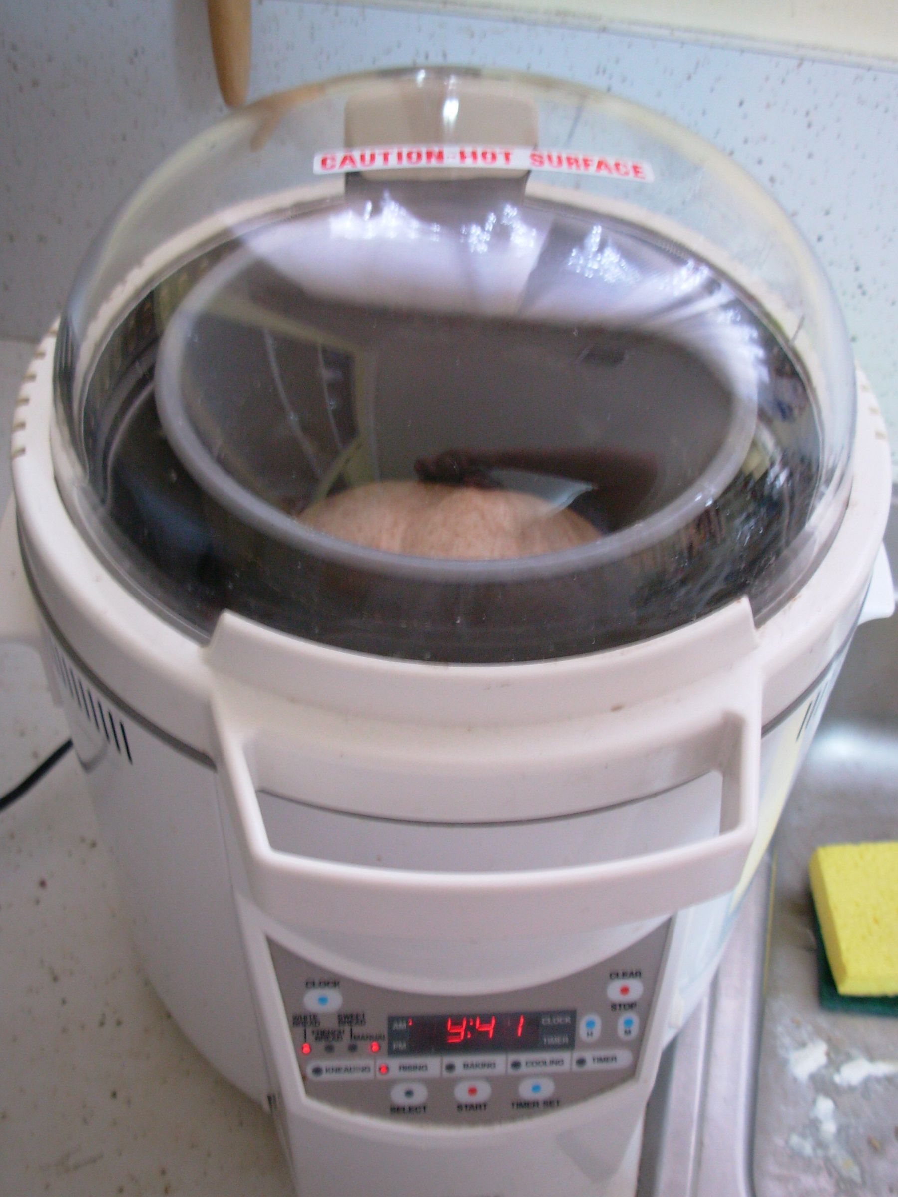 bread in machine set to manual.jpg
