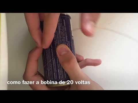 como fazer uma bobina de 20 voltas.