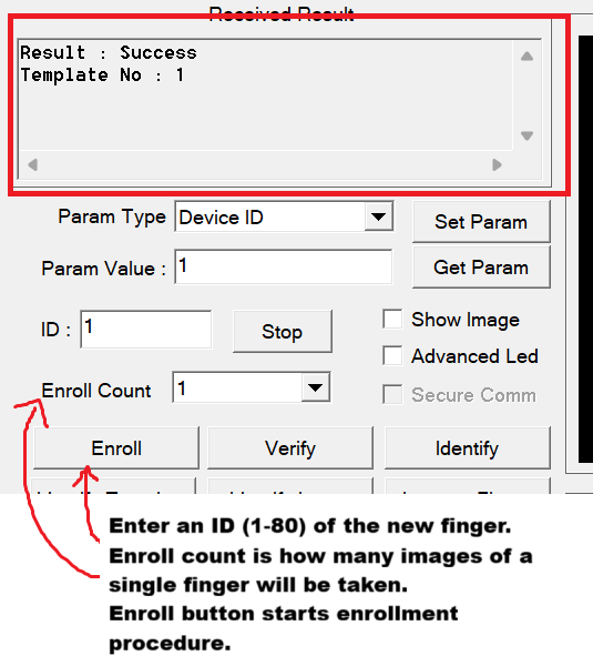 enroll initialization success.png
