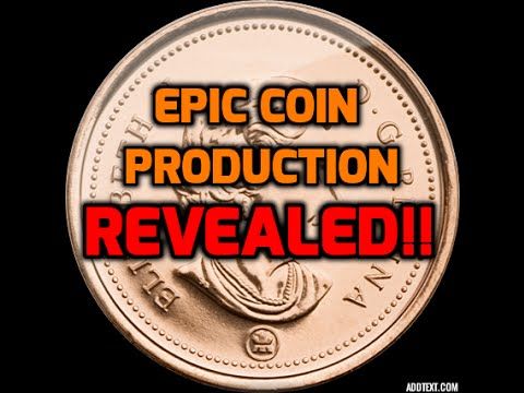 extremely visual coin production revealed!