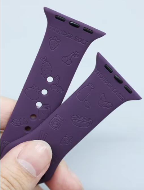 laser engraving Apple Watch strap done.png
