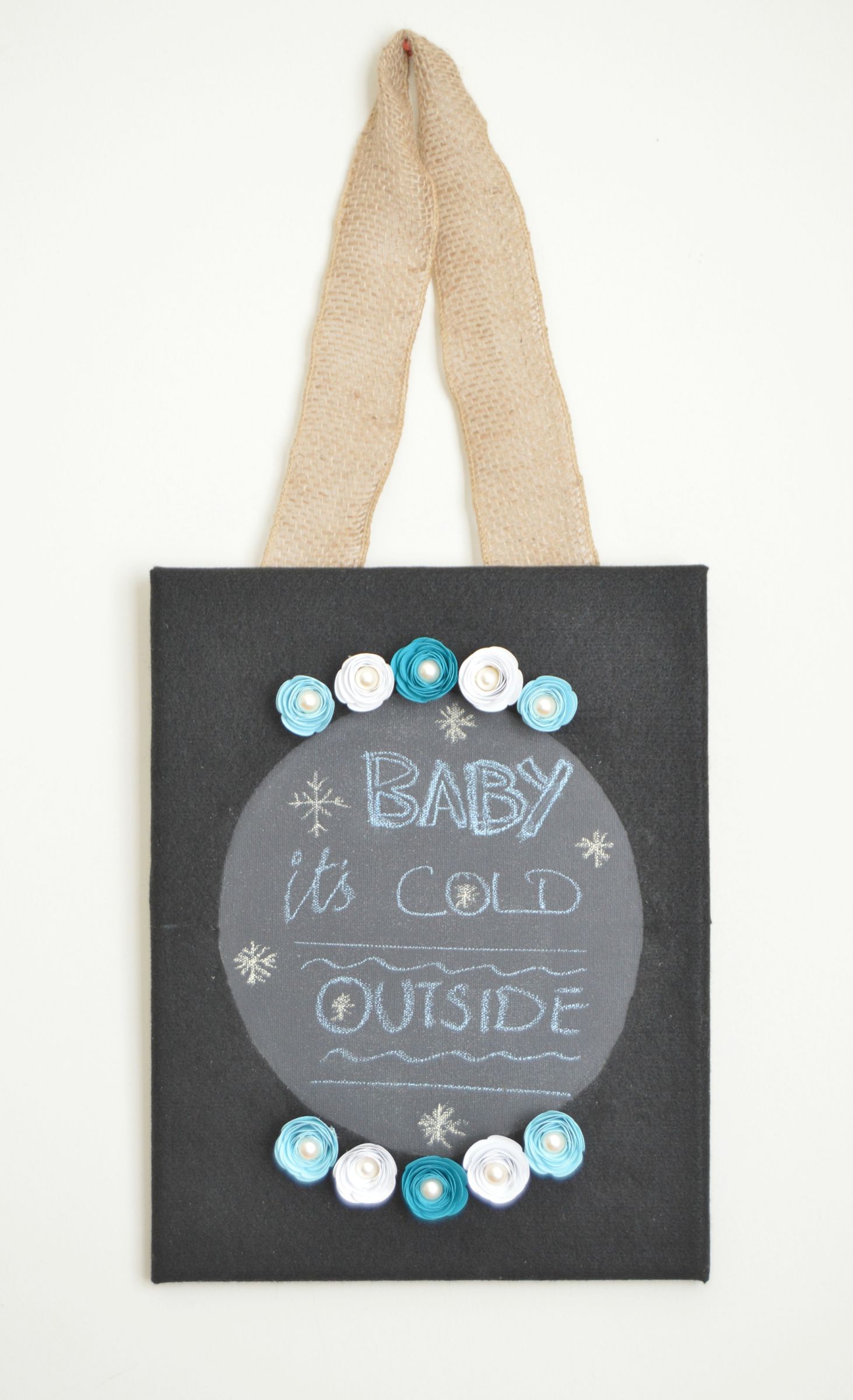 snow sign decor for winter chalkboard all in one wall decor.jpg