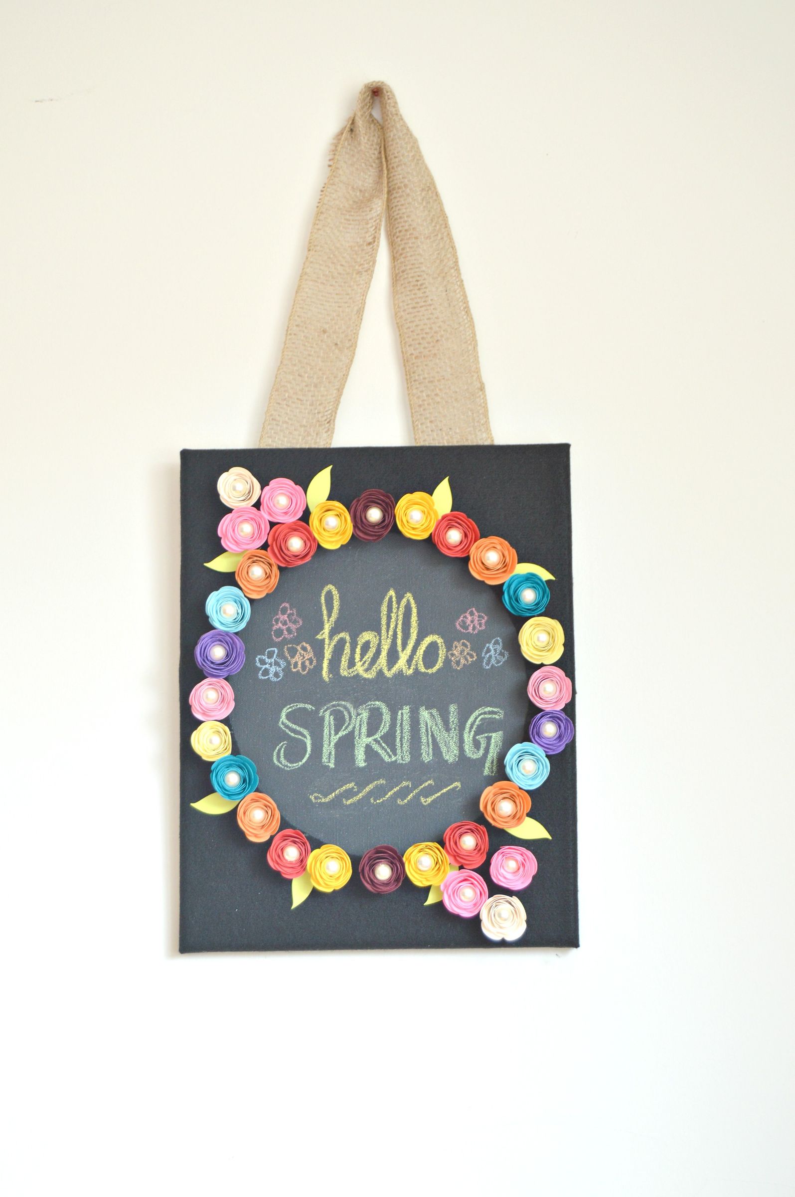 spring chalkboard sign multi or all season wall sign.jpg