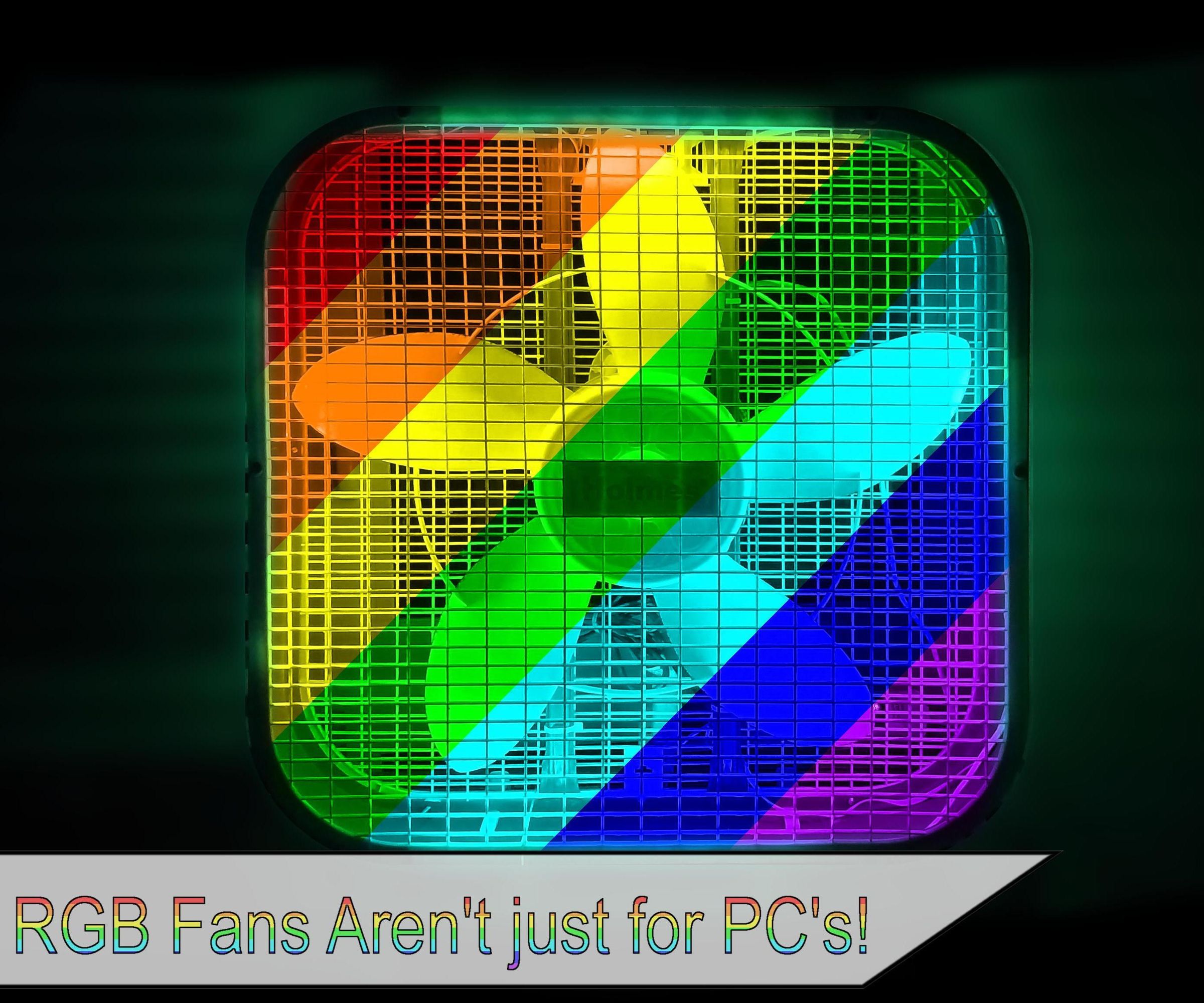 RGB Box Fan!