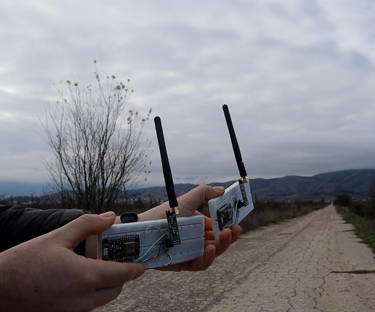 NRF24L01 Range Testing