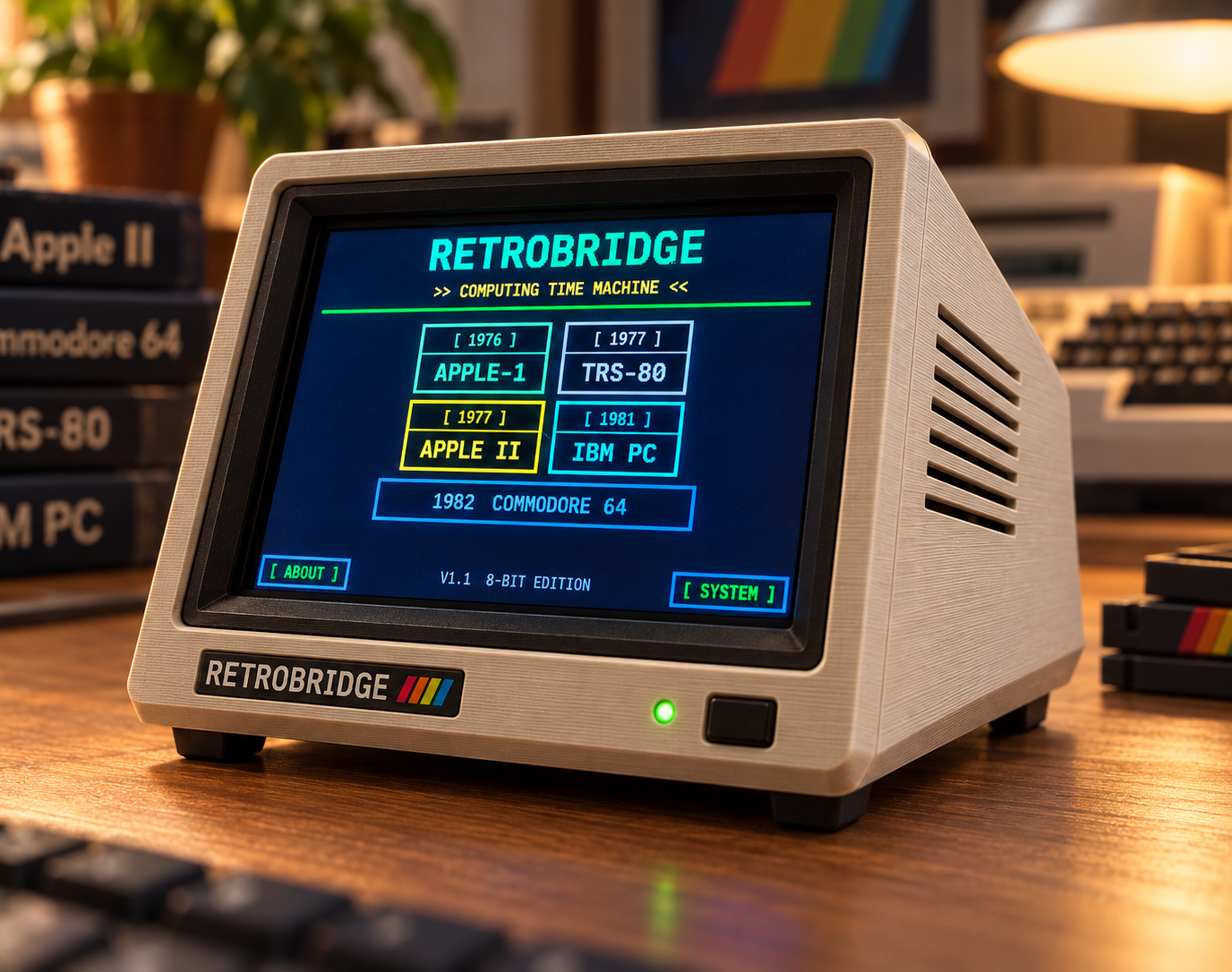 RetroBridge: Build a Raspberry Pi 5 Computing Time Machine From 1976 to 1982