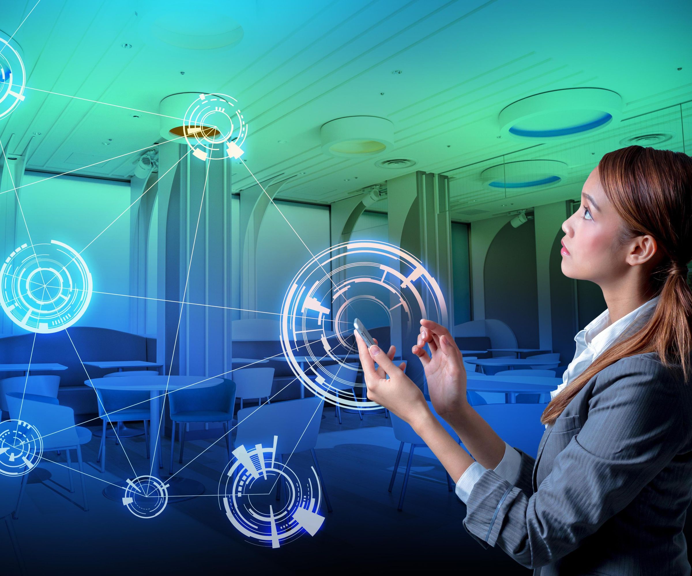 Smart Brightness-Controlled Lamp With Motion Sensor