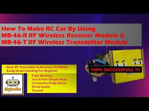 DIY Wireless RC Car without Arduino Code, Easy, Circuit Schematic Diagram Given, 100% work, Low Cost