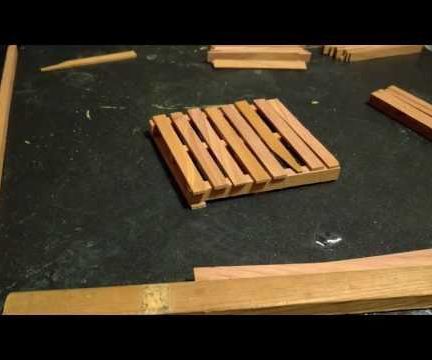 Cedar Mini Pallet Coasters!