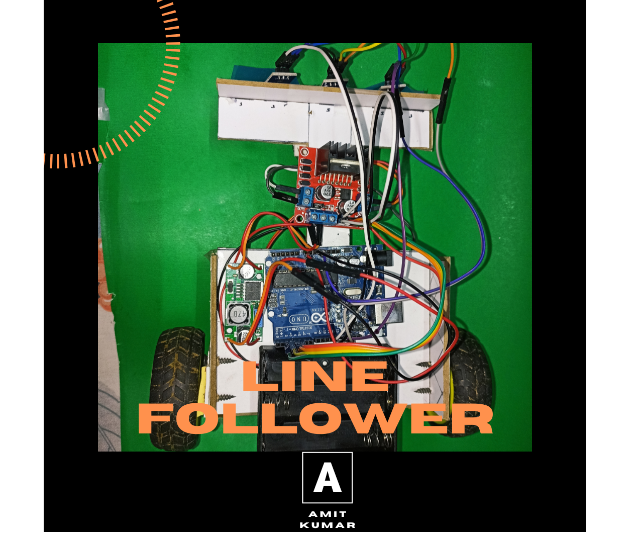 Building a 3-Sensor Line Follower Robot | Arduino + L298N | DIY