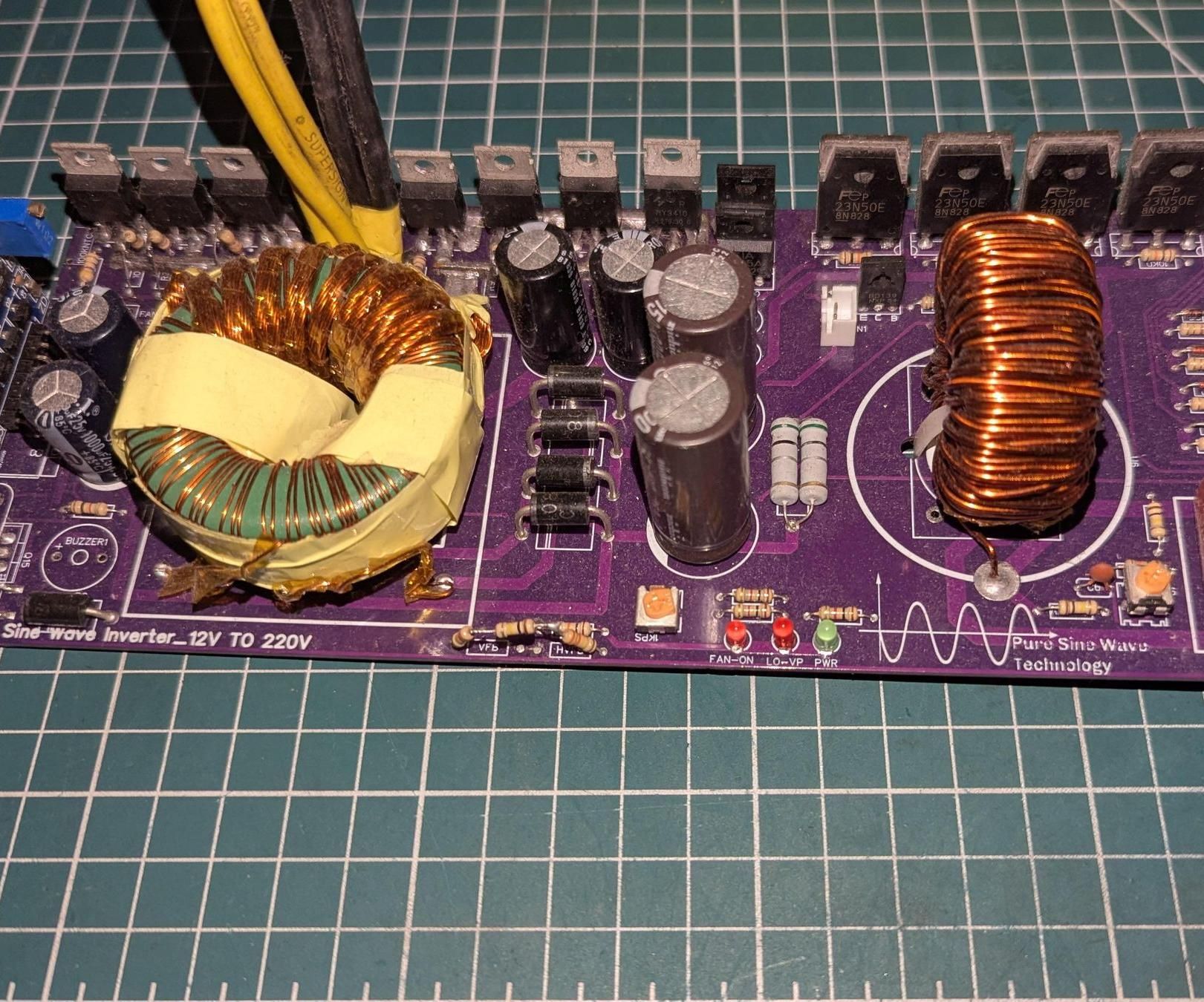 Pure Sine Wave Inverter Manufacturing of 600W 12V to 220V , How It's Made
