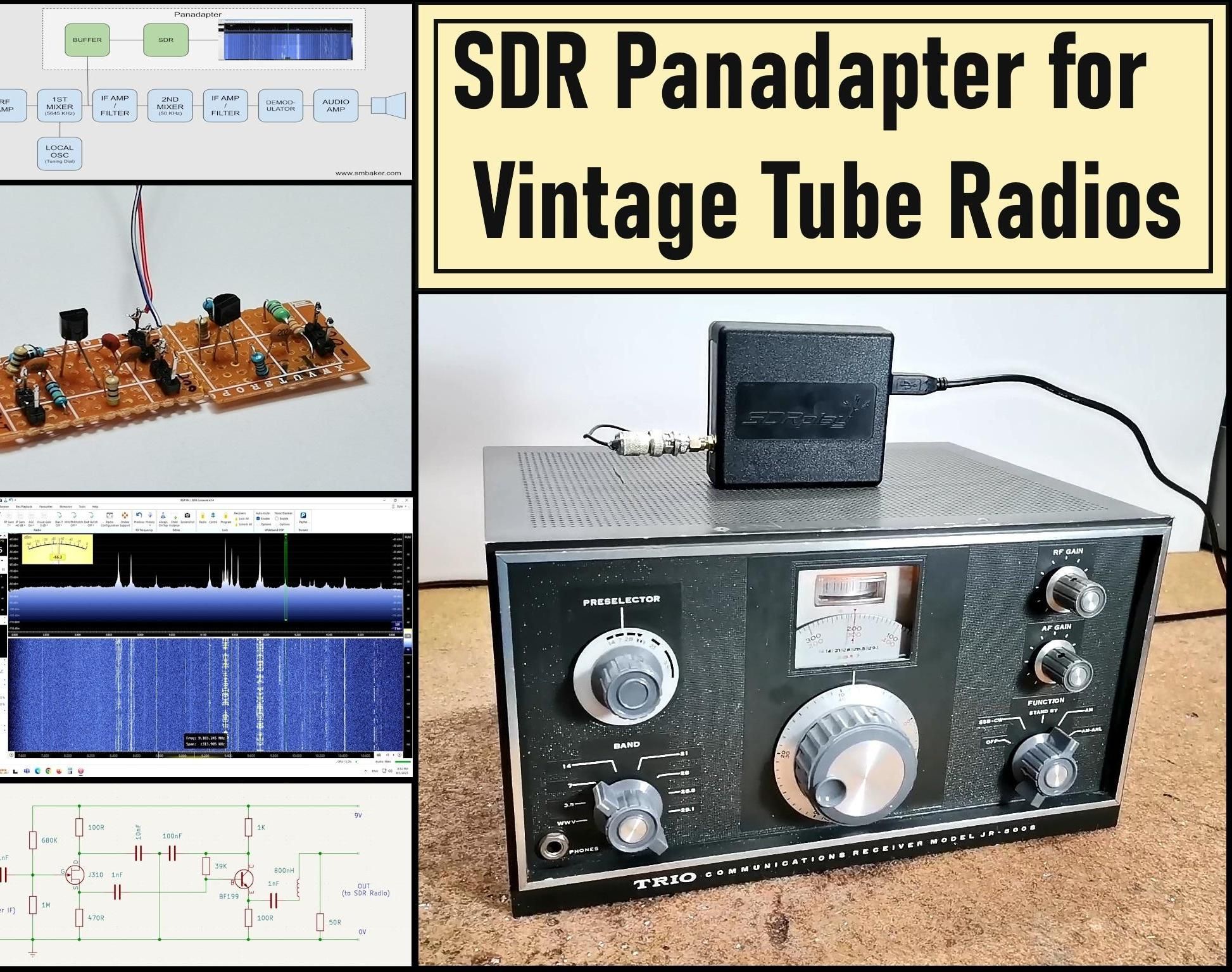 SDR Panadapter for Vintage Tube Radios – Step-by-Step Tutorial