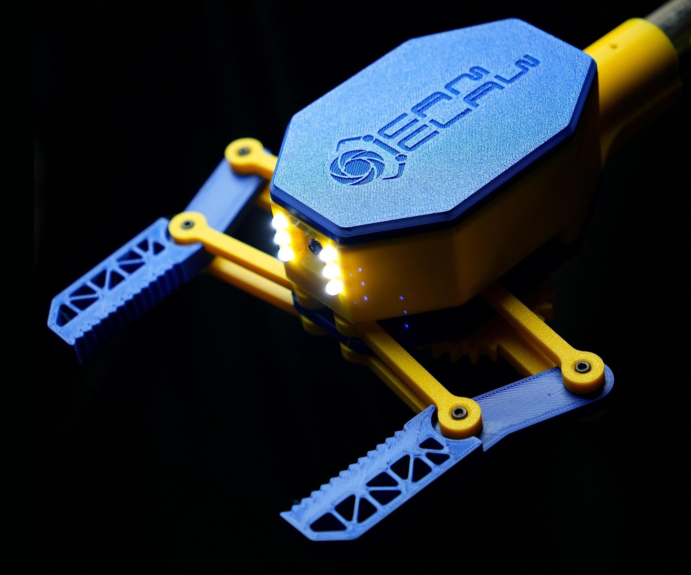 Cam Claw – a 3D Printed Robotic Grabber Equipped With a POV Camera