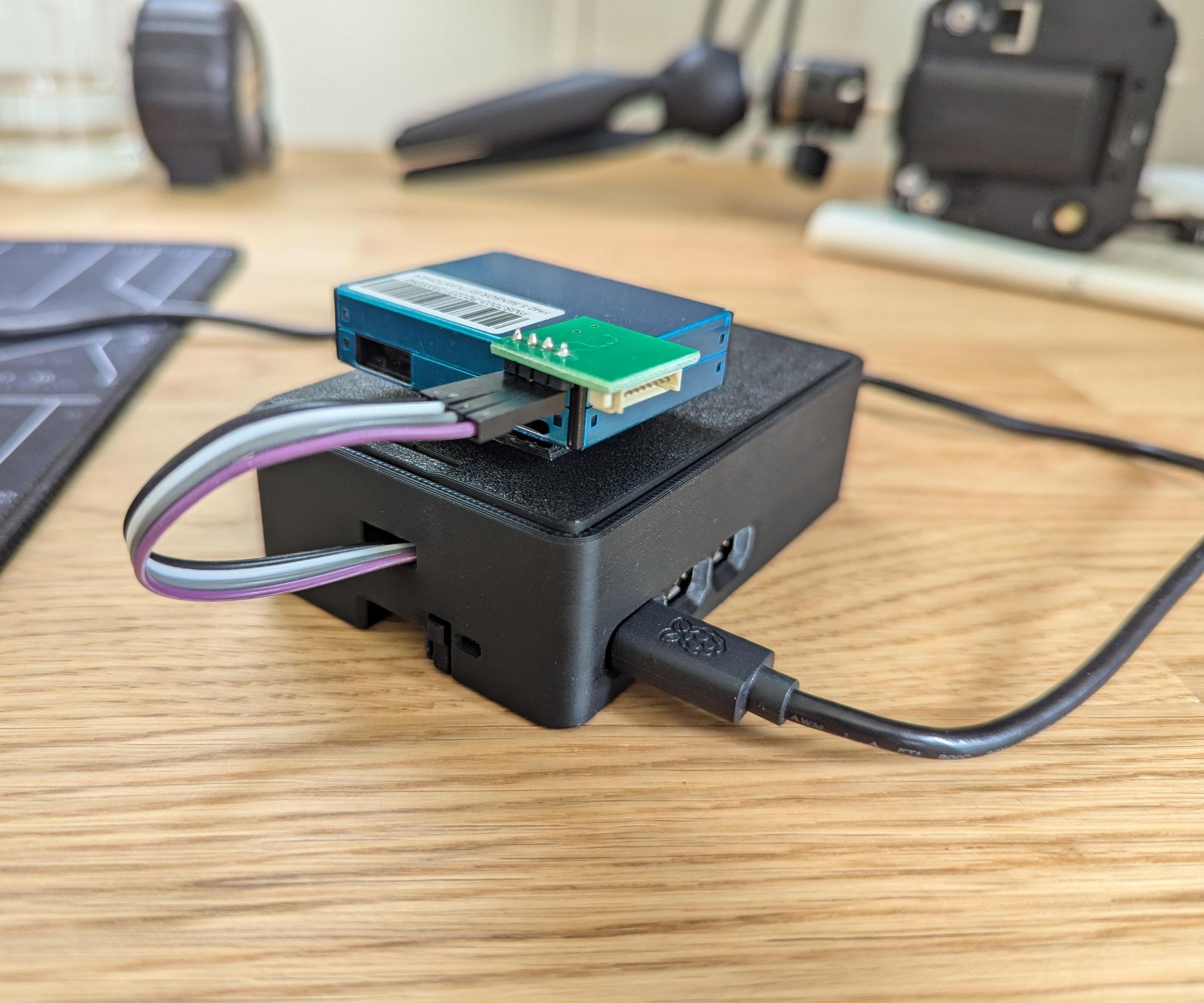 Air Quality Monitor With Raspberry Pi 5, PMS7003, and Viam