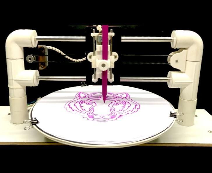 Polar CNC Plotter V2