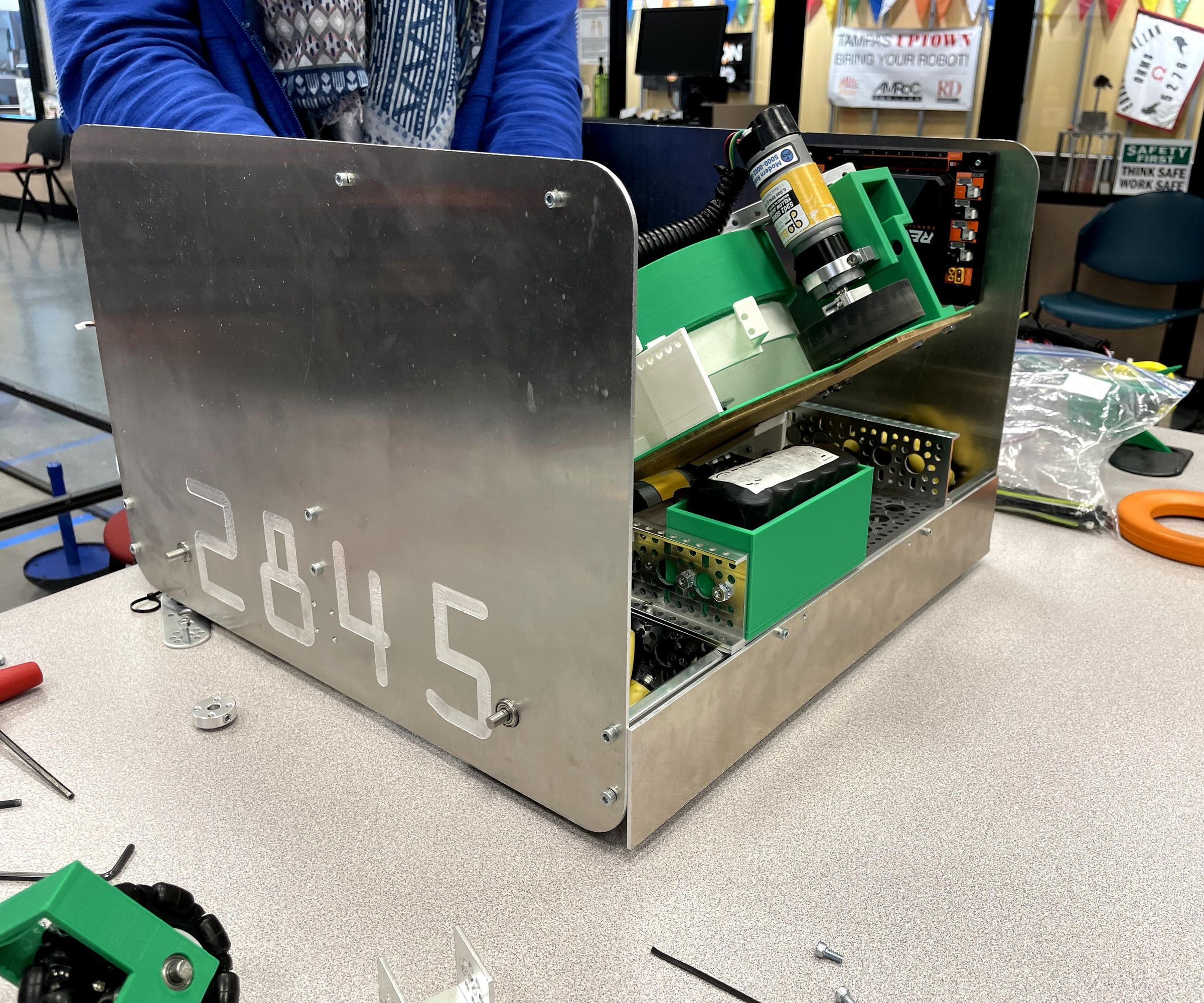 Creating Custom Side Panels for a Youth Robotics Team