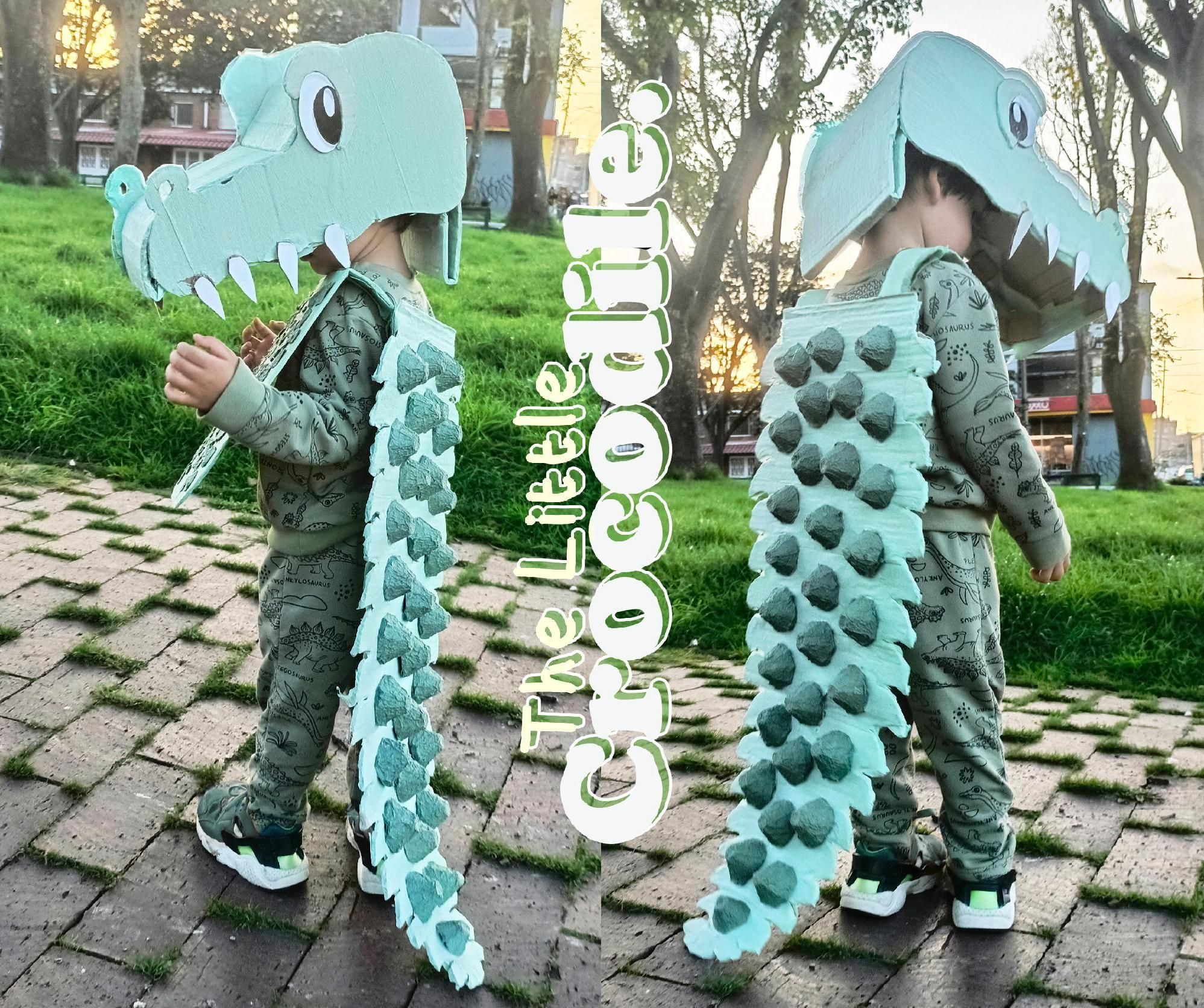 The Little Cardboard Crocodile