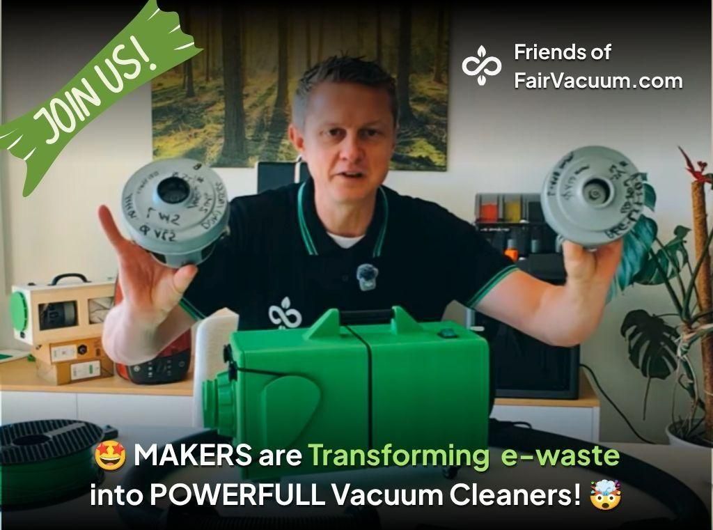 How to Make a Powerful 3D Printed Vacuum Cleaner Using Harvested Motors, Hoses and Cables.!