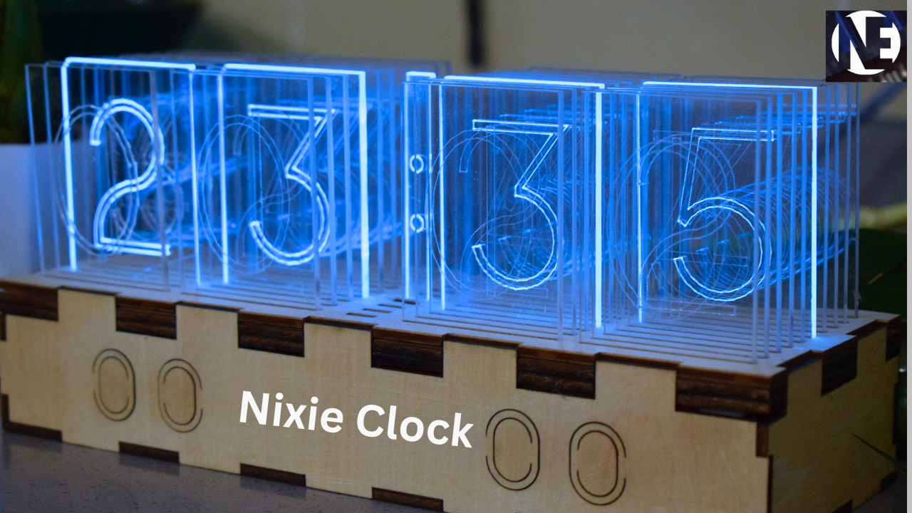 LED Arduino Nixie Clock: Crafting a Futuristic Glow for the New Year!