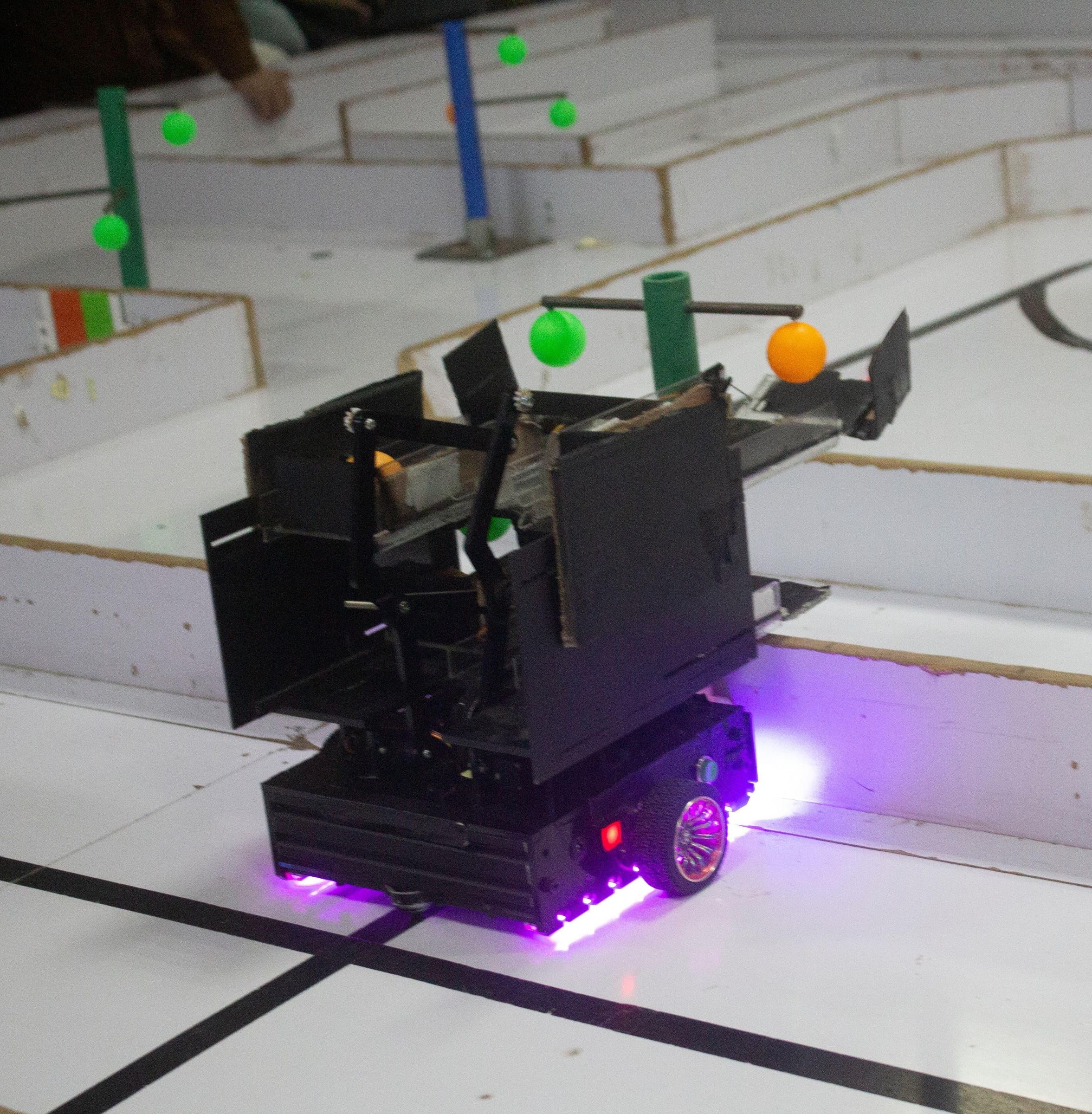 NERC 2023, NUST | Autonomous Ripped Fruit Plucking Line Follower Robot | Line Follower Robot | Team COSMOS