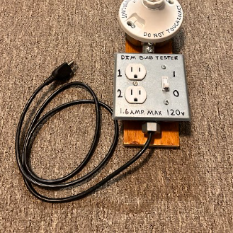 How to Build a Dim Bulb Tester