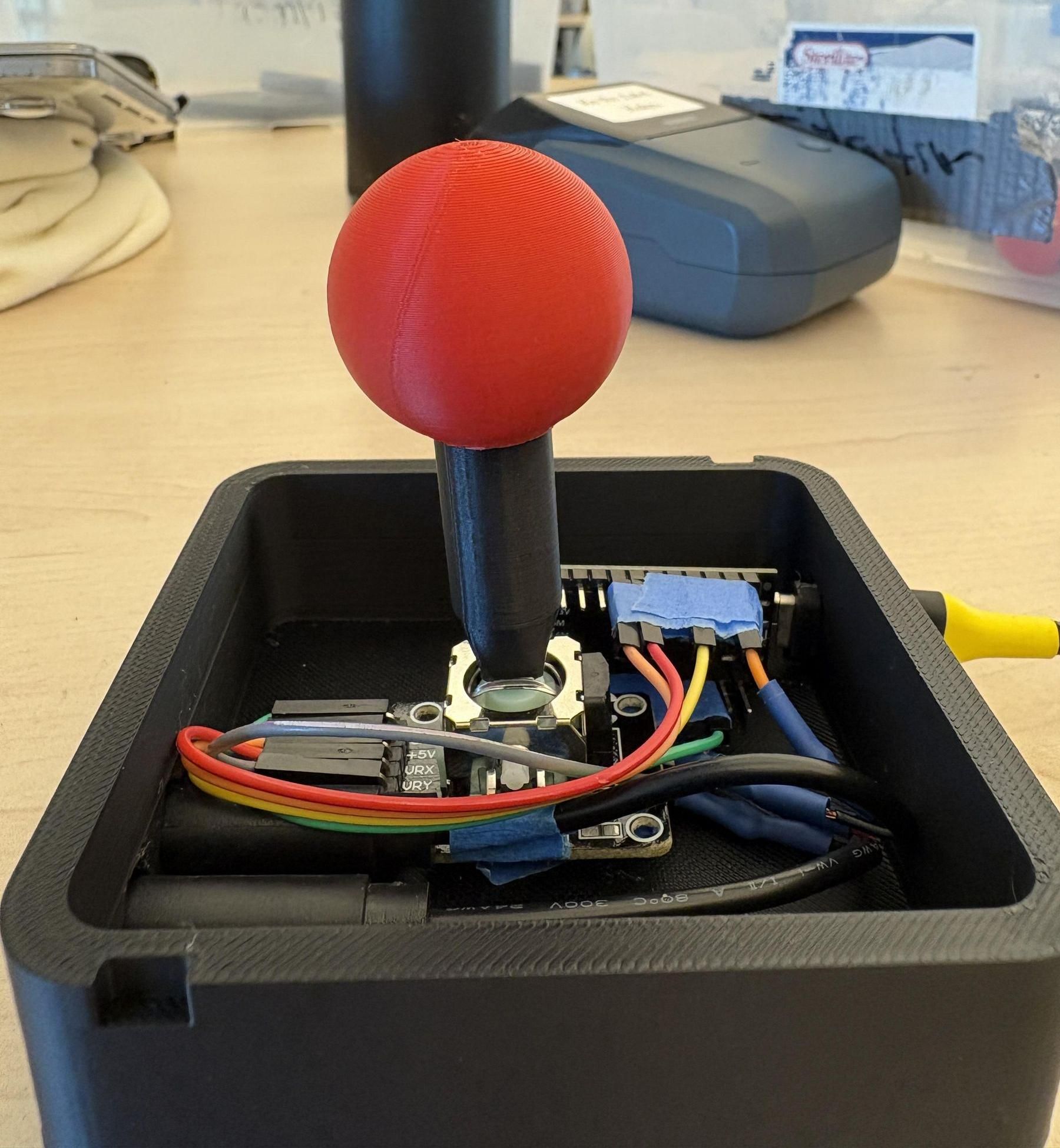 Tremor-Friendly Joystick (averaging)