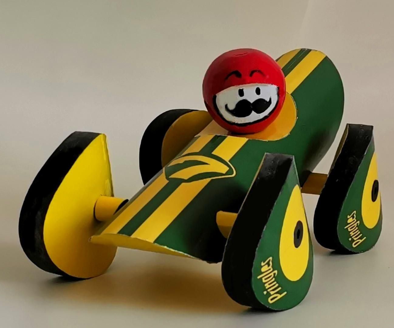 Mr. Pringles Race Car