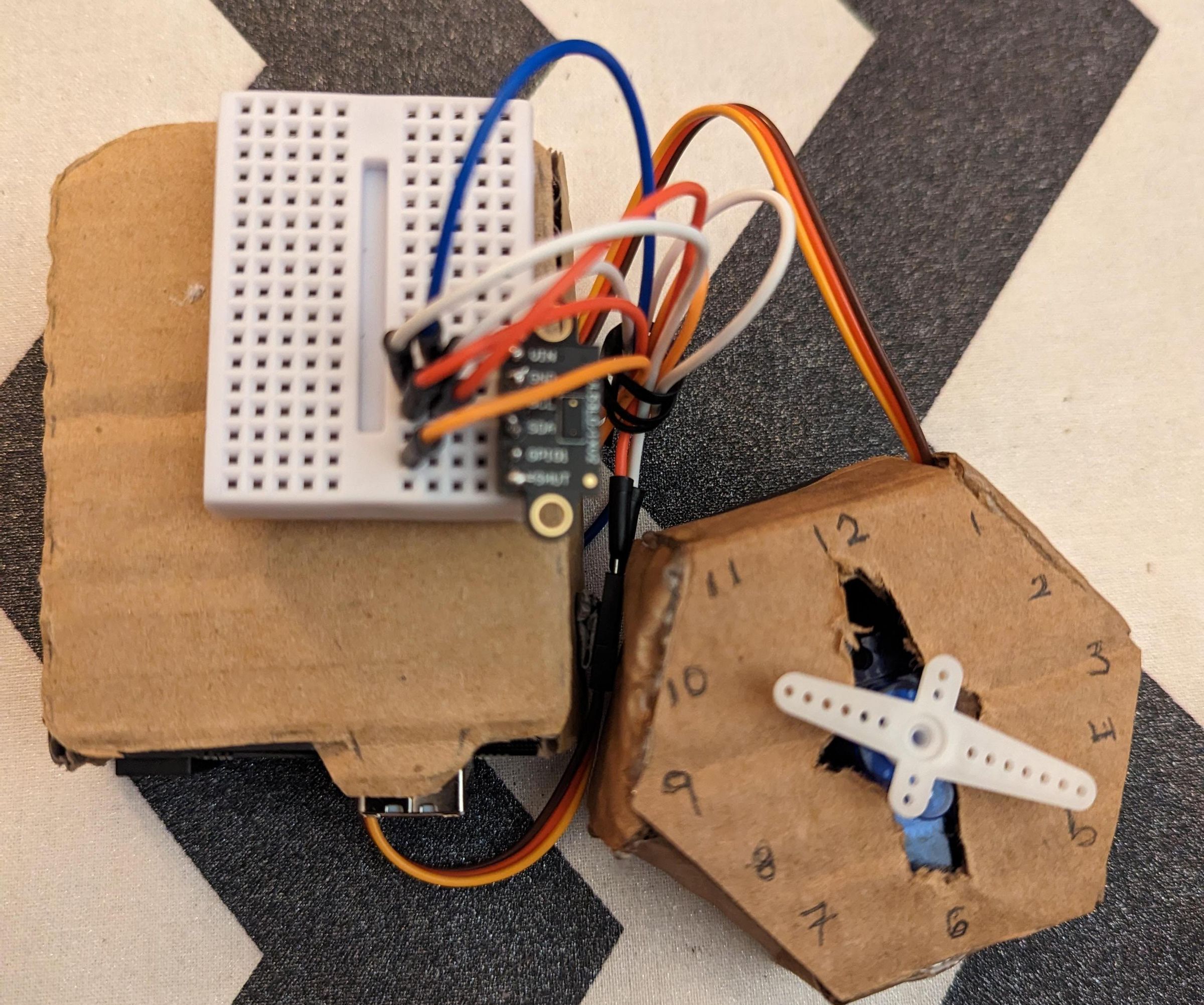Clippable "Fly" Sensor (Time of Flight Sensor)