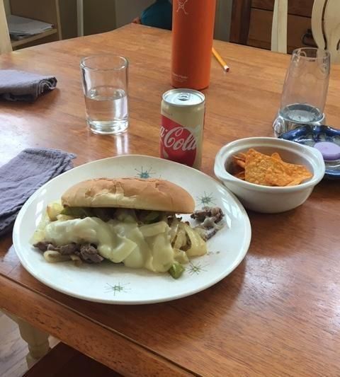 philly cheese stake