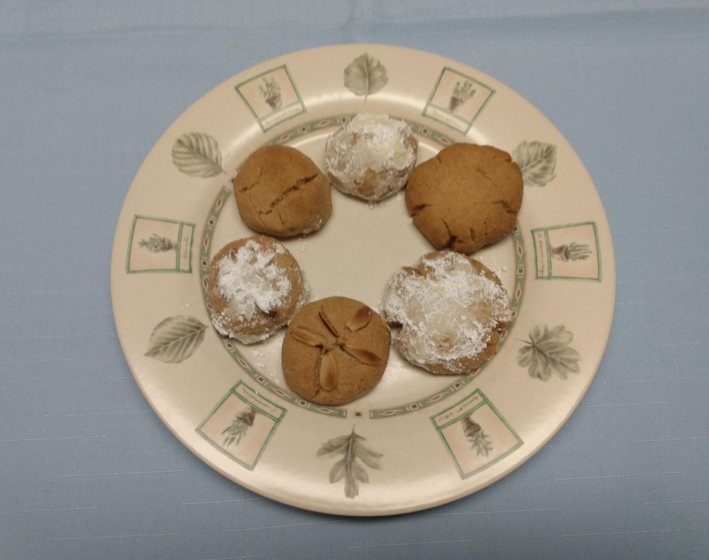 Indian Naan Khatai Inspired Cinnamon Cookies
