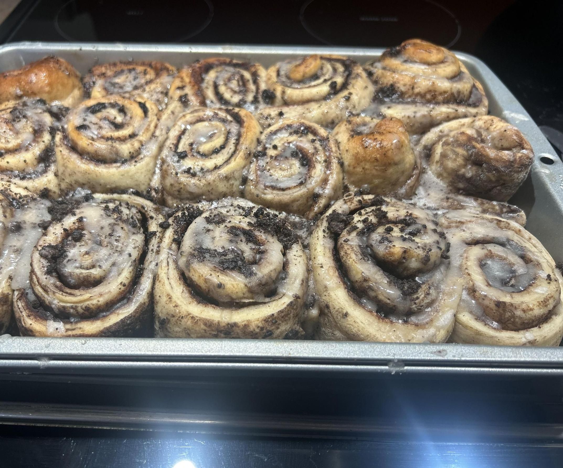Oreo-Stuffed Swirls