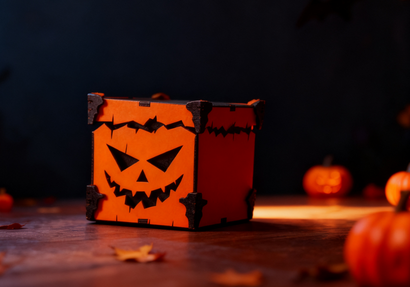 How to Laser Cut a Halloween Candy Box? STEP BY STEP