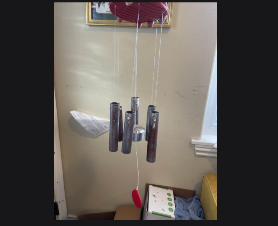 Partly 3D-Printed Wind Chime