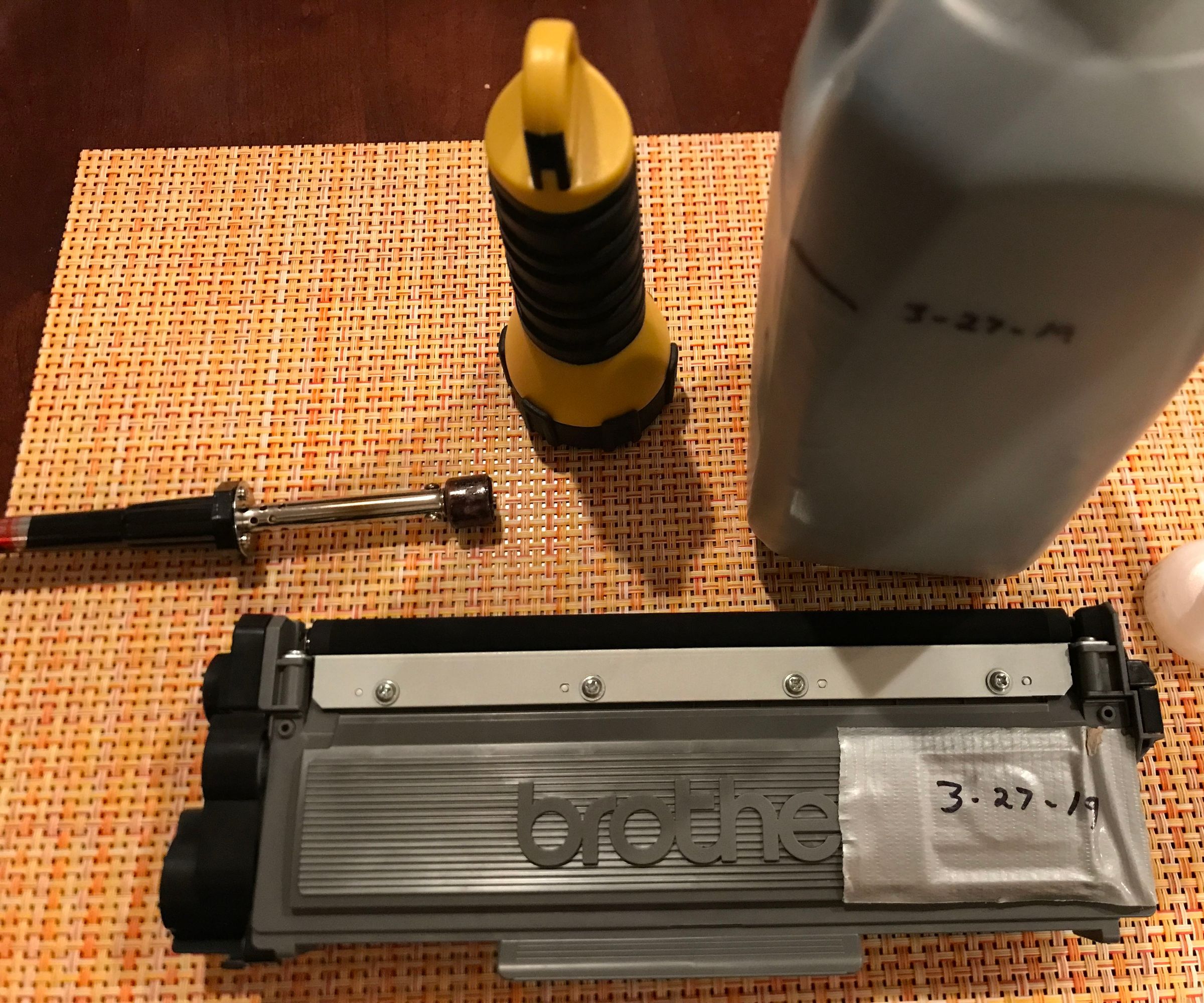 Refill Your Laser Printer Toner Cartridge the Easy Way