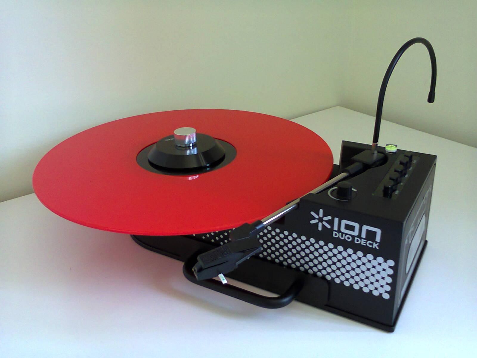 Budget Portable Record Player Upgrades Including Cartridge/Platter/Counterweight